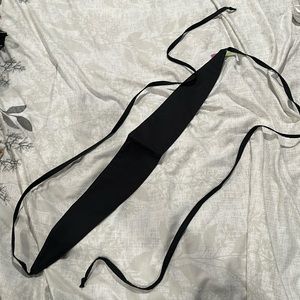 New Black wrap belt -Sarah Bibb